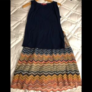 Missoni skirt and Catherine Malendrino top